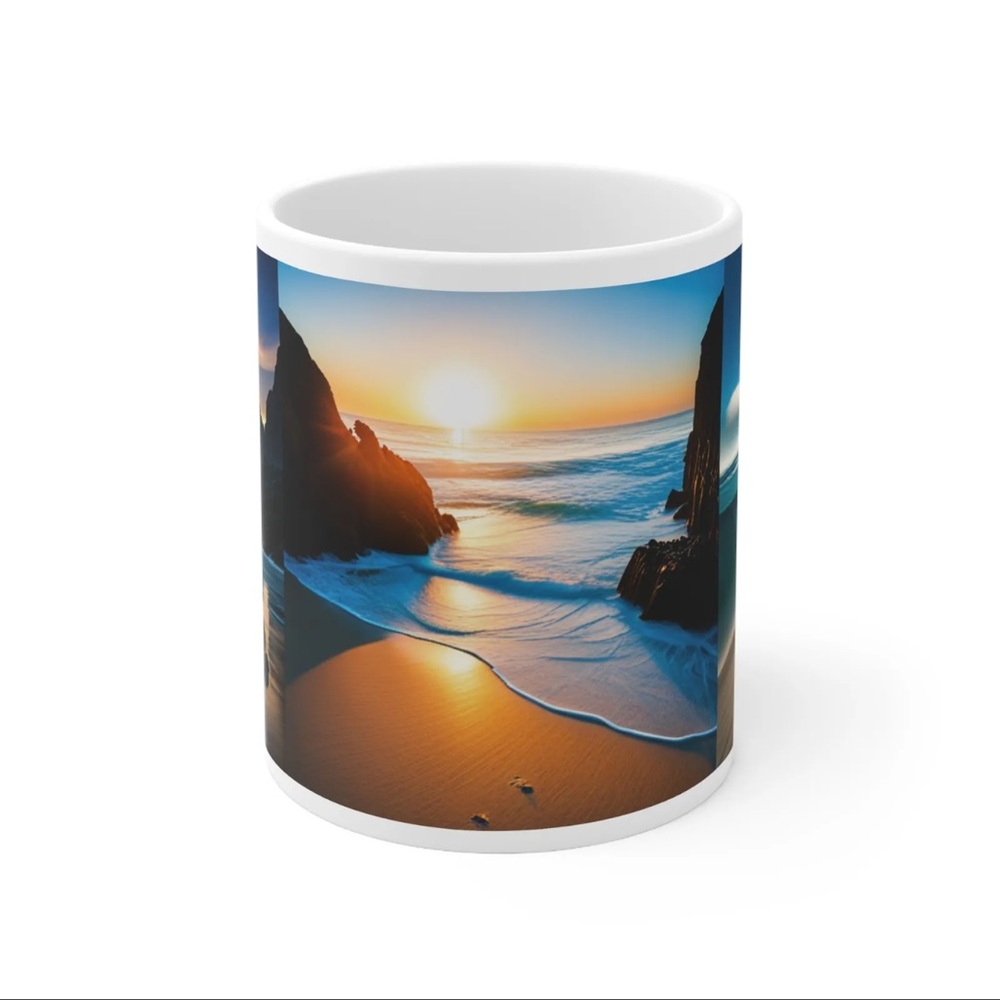 Relaxing ocean